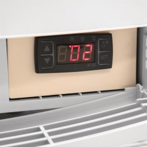 Vitrine Refrigerada Positiva Branca 2 Portas Curvadas 86 L - Polar