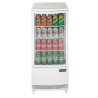 Vitrine Refrigerada Positiva Branca 2 Portas Curvadas 86 L - Polar