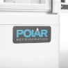 Vitrine Refrigerada Positiva Branca 2 Portas Curvadas 86 L - Polar