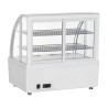 Vitrine Refrigerada de Balcão Branca - 2 Prateleiras - 100 L - Polar
