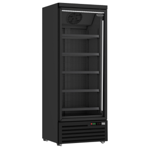 Vitrine Congelador Ventilado Preto - 600 L