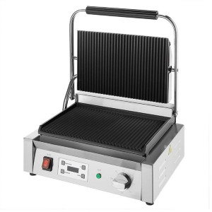Grill de Contato Simples Ranhurado/Ranhurado - Buffalo