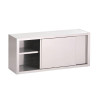 Armário de Parede Inox com Portas de Correr - L 1400 x P 400 mm - Gastro M