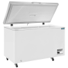 Congelador Baú com Tampa Inox - 378 L