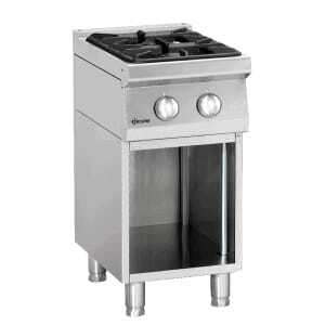 Two-burner stove with base unit Series 700