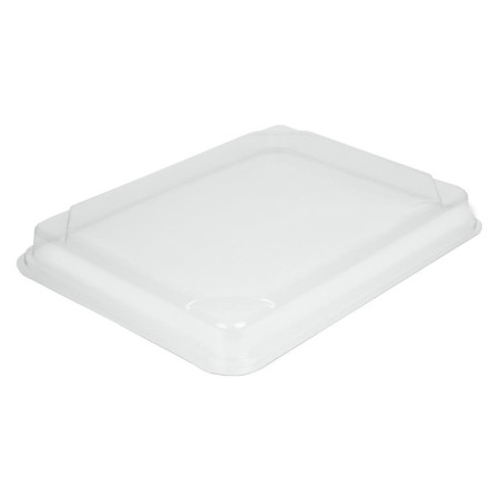 Tampas PET para Bandejas de Refeição Recicláveis 263 x 201 mm - Lote de 90 - Faerch