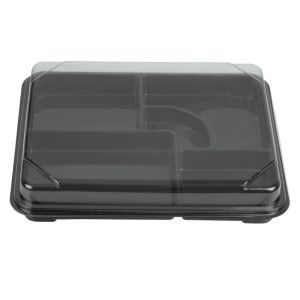 Tampas PET para Bandejas de Refeição Recicláveis 263 x 201 mm - Lote de 90 - Faerch