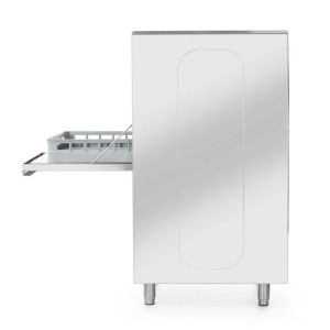 Máquina de Lavar Louça com Dosador de Detergente e Bomba de Drenagem 50 x 60 cm - HENDI