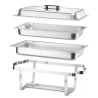 Chafing Dish GN 1/1 – Lote de 4 - HENDI