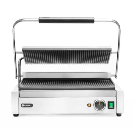 Grill de Contact Panini XL - Placa Estriada - HENDI
