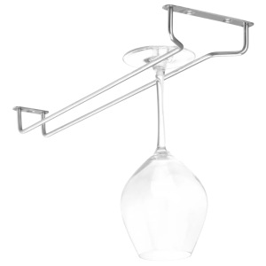 Suporte de Copos Inox - 1 Fileira