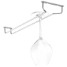 Suporte de Copos Inox - 1 Fileira