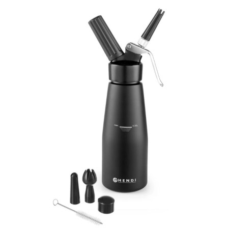 Sifão para Chantilly Preto - 0,95 L - HENDI