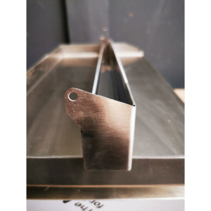 Plancha Gás Grande Modelo Inox