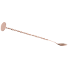 Colher de Cocktail com Pilão em Cobre - 280 mm