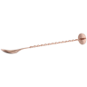 Colher de Cocktail com Pilão em Cobre - 280 mm