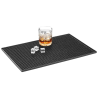 Tapete de Bar em Borracha Preta - 300x150 mm