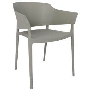 Poltronas Lorenzo Café Cinza - Conjunto de 2