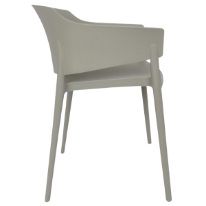 Poltronas Lorenzo Café Cinza - Conjunto de 2