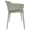 Poltronas Lorenzo Café Cinza - Conjunto de 2