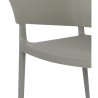 Poltronas Lorenzo Café Cinza - Conjunto de 2