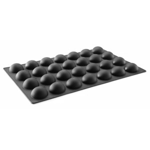 Molde de Silicone Semi-Esfera - HENDI
