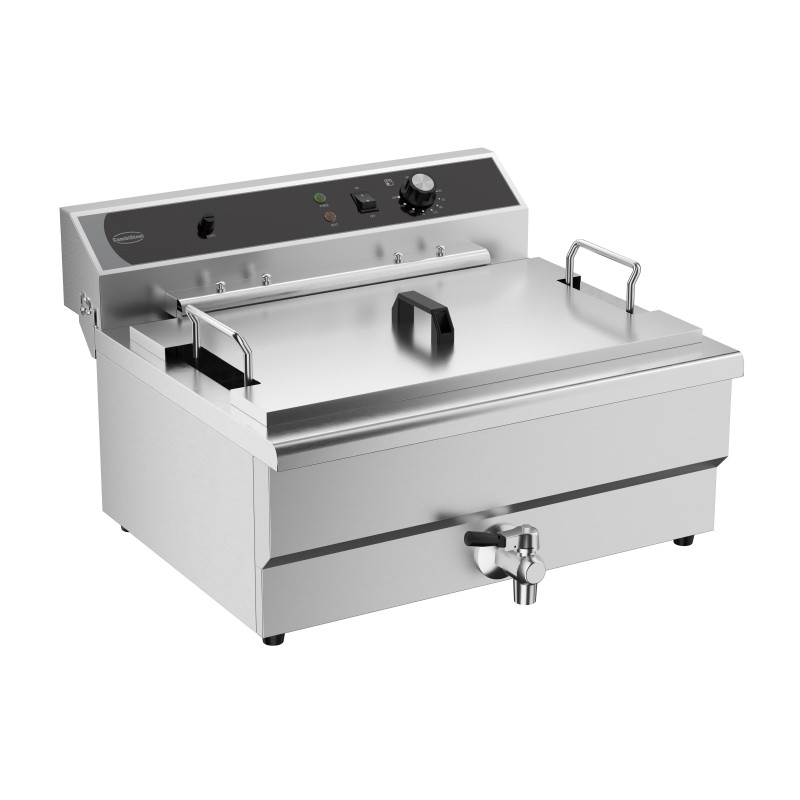 Fritadeira Profissional com Válvula de Drenagem - 25 L - CombiSteel Fritadeira Profissional com Válvula de Drenagem - 25 L - CombiSteel