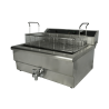 Fritadeira Profissional com Válvula de Drenagem - 25 L - CombiSteel