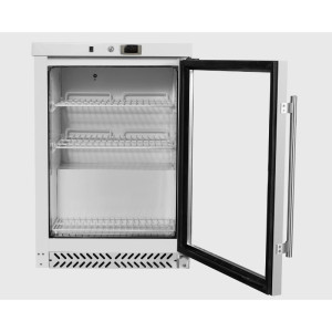 Mini Glass Door Refrigerated Cabinet 170 L 0/+8 °C - Dynasteel