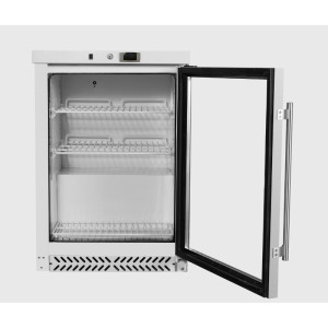 Mini Glass Door Refrigerated Cabinet 170 L 0/+8 °C - Dynasteel