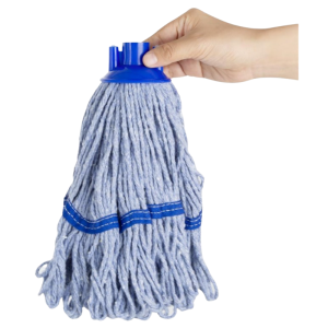 Cabeça de Esfregão com Franjas Faixa Azul - 0,2 kg