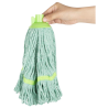 Cabeça de Esfregão com Franjas Faixa Verde - 0,2 kg
