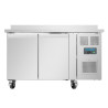 Mesa Refrigerada Positiva 2 Portas Série U com Backsplash - 282L - Polar