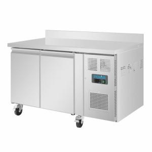 Mesa Refrigerada Positiva 2 Portas Série U com Backsplash - 282L - Polar
