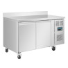 Mesa Refrigerada Positiva 2 Portas Série U com Backsplash - 282L - Polar