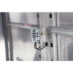 Mesa Refrigerada Positiva 2 Portas Série U com Backsplash - 282L - Polar
