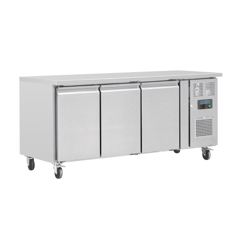 Mesa Refrigerada Positiva 3 Portas Série U 417L - Polar Mesa Refrigerada Positiva 3 Portas Série U 417L - Polar