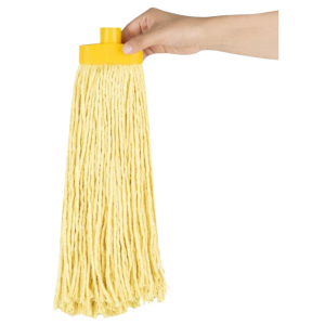 Cabeça de Esfregão com Franjas Kentucky Amarela - 0,45 kg