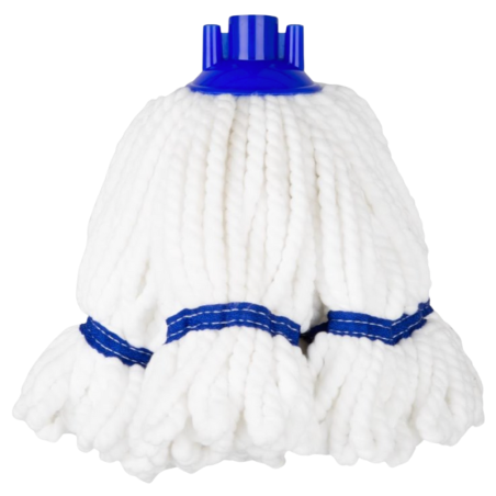 Cabeça de Mopa de Microfibra com Faixa Azul - 0,15 kg