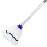 Cabeça de Mopa de Microfibra com Faixa Azul - 0,15 kg
