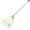 Cabeça de Mopa em Microfibra com Faixa Verde - 0,15 kg