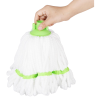 Cabeça de Mopa em Microfibra com Faixa Verde - 0,15 kg
