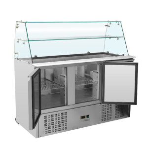 Saladette Refrigerada 3 Portas - 368 L - Dynasteel