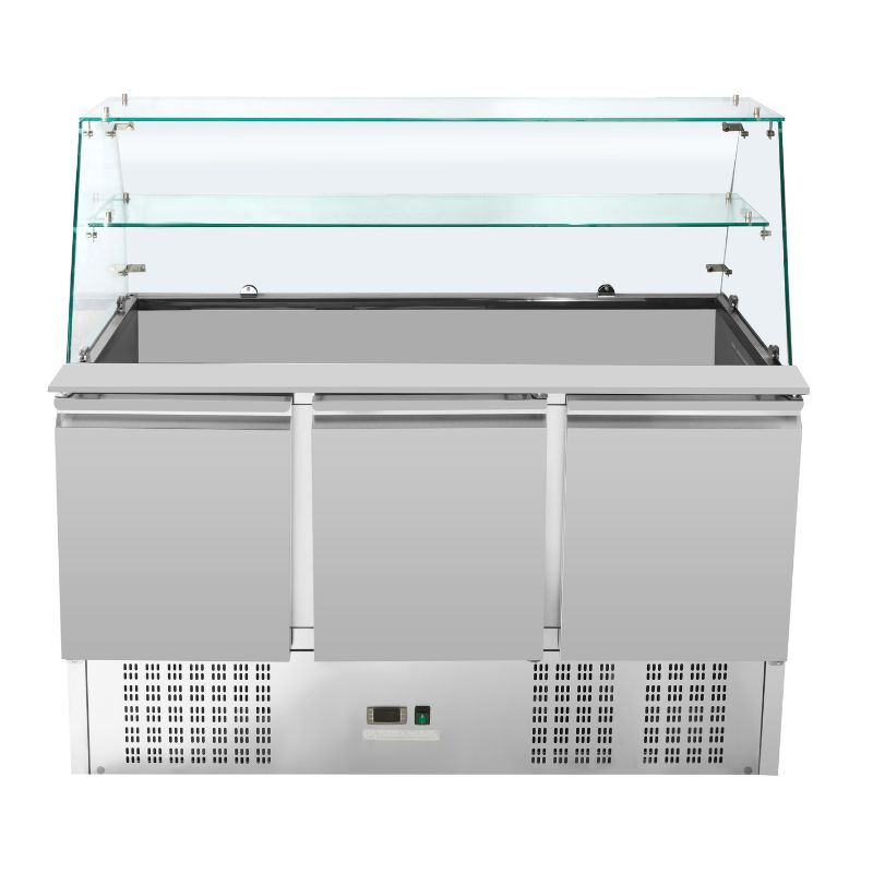 Saladette Refrigerada 3 Portas - 368 L - Dynasteel Saladette Refrigerada 3 Portas - 368 L - Dynasteel