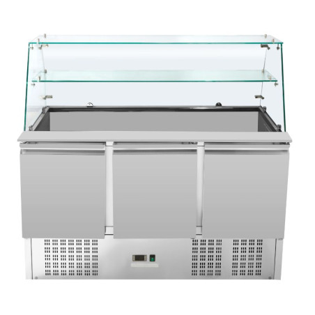 Saladette Refrigerada 3 Portas - 368 L - Dynasteel