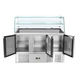 Saladette Refrigerada 3 Portas - 368 L - Dynasteel
