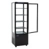 Black Refrigerated Display Case Series C 235 L - Polar