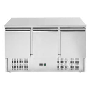 Mesa Refrigerada Compacta GN 1/1 Positiva 3 Portas