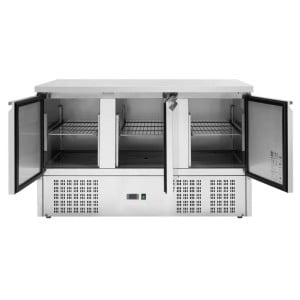 Mesa Refrigerada Compacta GN 1/1 Positiva 3 Portas