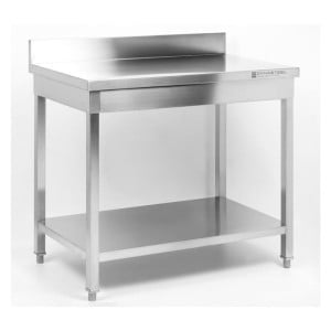 Mesa Inox Dynasteel: Profissionais de restauração, Aço inoxidável